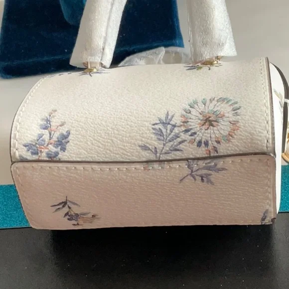 Coach New Cream Mini Bag with Gold Tone Hardware - Picture 6 of 8